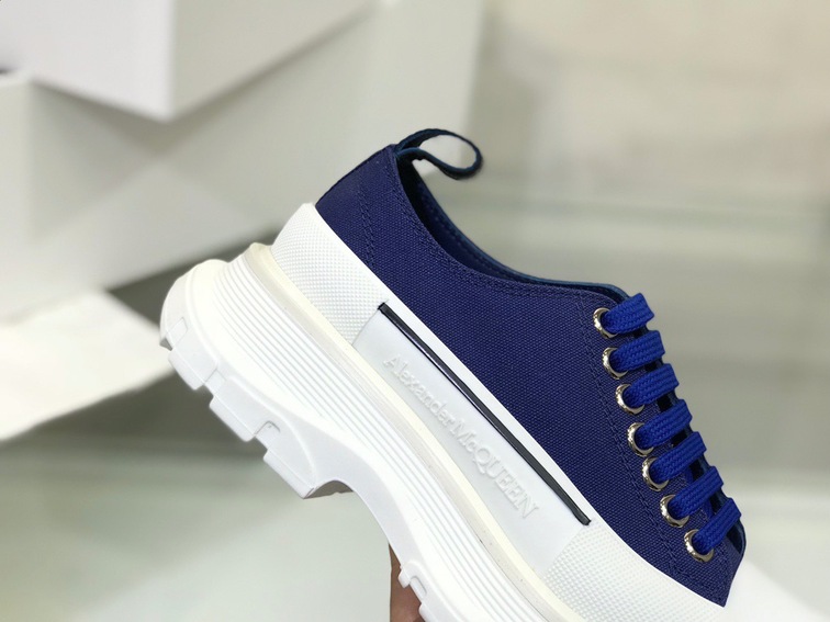 Mc Queen Low Top Canvas Blue