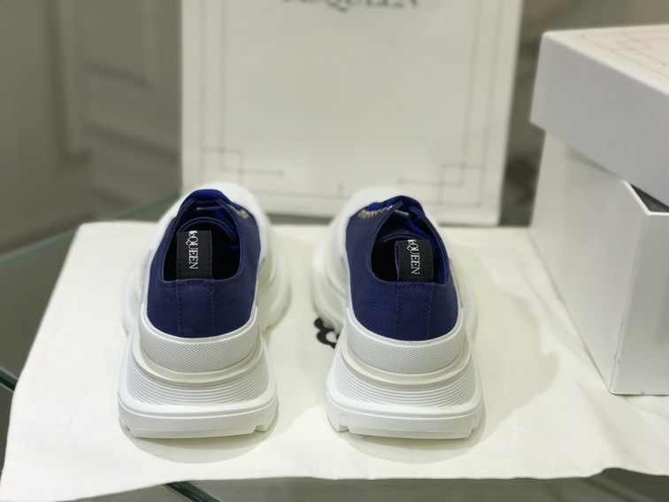 Mc Queen Low Top Canvas Blue