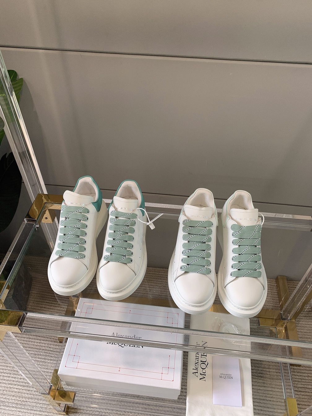 Mc Queen Sneakers Basic Low Top Green