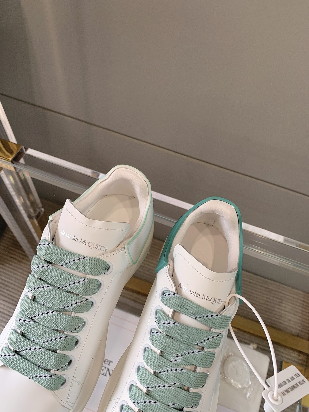 Mc Queen Sneakers Basic Low Top Green