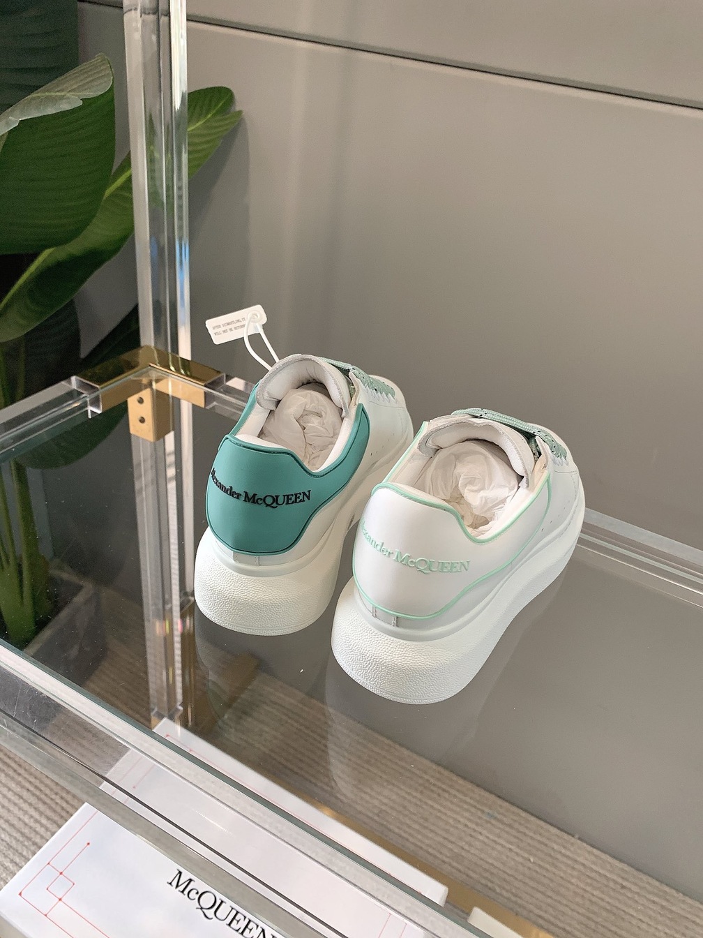 Mc Queen Sneakers Basic Low Top Green