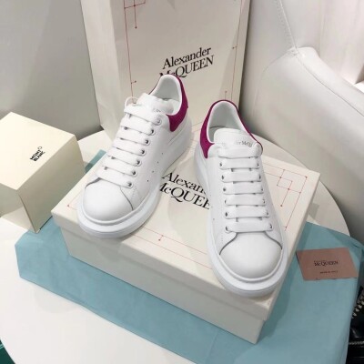 Mc Queen Veltvet Cherry Sneakers