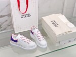 Mcqueen Basic Low Top Blue N Orange