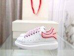 Mcqueen Basic Low Top Pink N Red