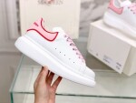 Mcqueen Basic Low Top Pink N Red