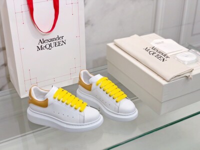 Mcqueen Basic Low Top Yellow N Orange