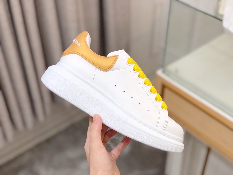 Mcqueen Basic Low Top Yellow N Orange