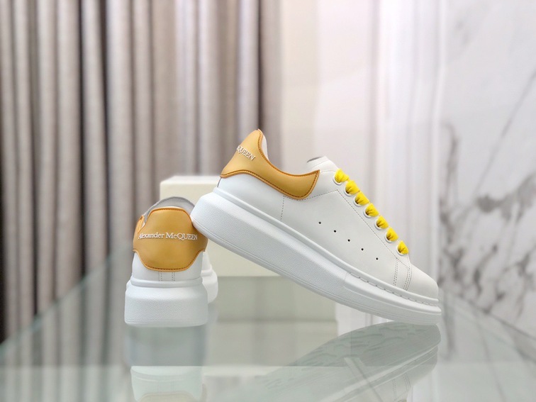 Mcqueen Basic Low Top Yellow N Orange