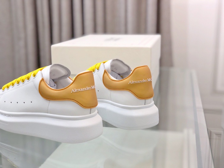 Mcqueen Basic Low Top Yellow N Orange