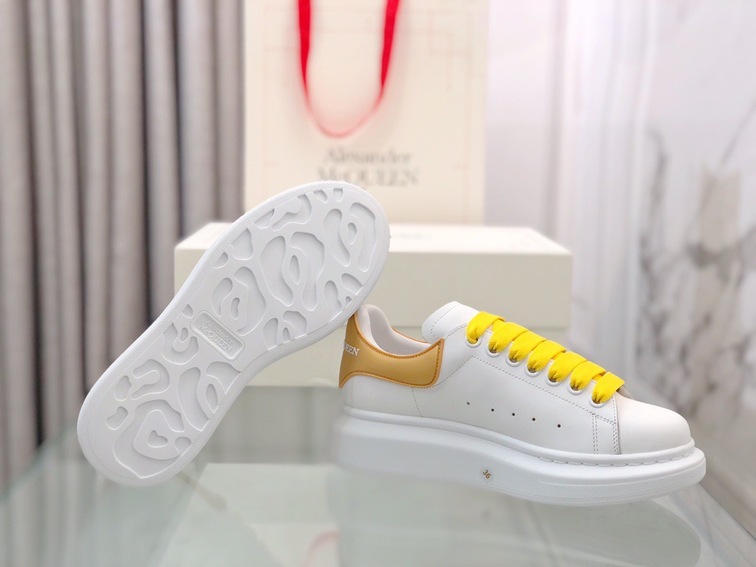 Mcqueen Basic Low Top Yellow N Orange