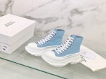 Mcqueen High Top Canvas Blue