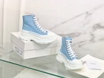 Mcqueen High Top Canvas Blue
