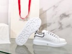 Mcqueen Low Top Basic White N Black