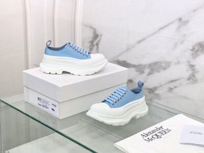 Mcqueen Low Top Canvas Blue