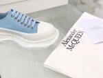 Mcqueen Low Top Canvas Blue
