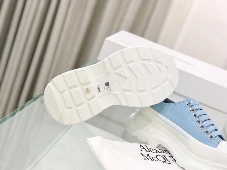 Mcqueen Low Top Canvas Blue