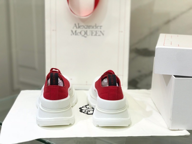 Mcqueen Low Top Canvas Red