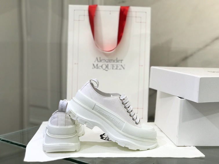 Mcqueen Low Top Canvas White