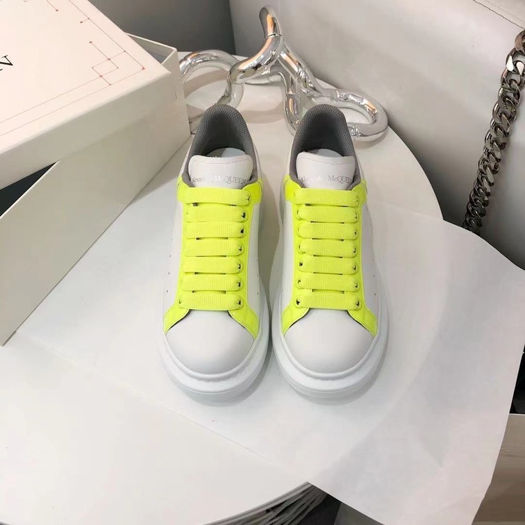 Mcqueen Low Top Stripe Neon