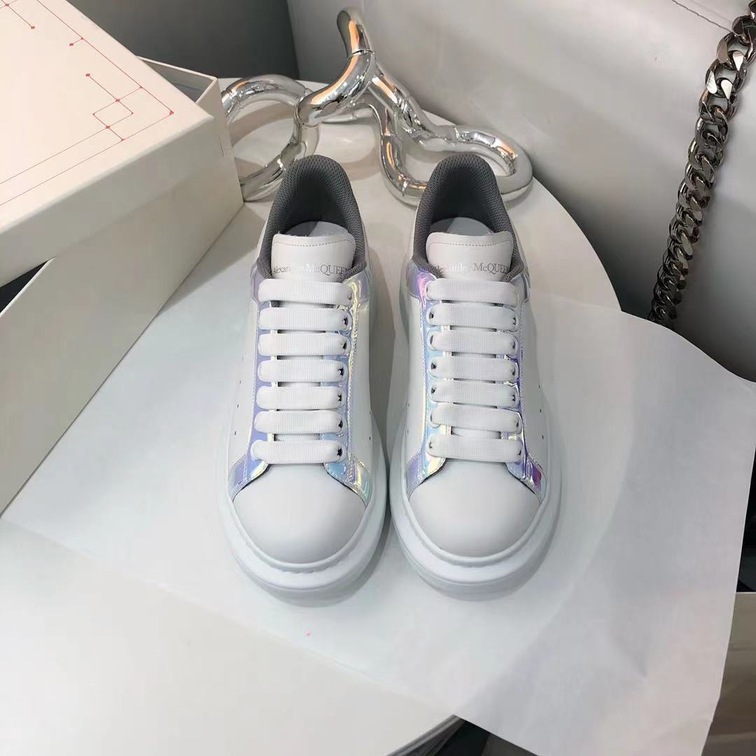 Mcqueen Stripe Hologram Sneakers