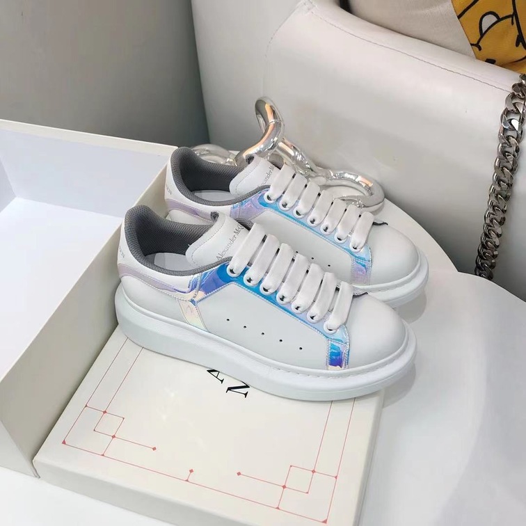 Mcqueen Stripe Hologram Sneakers