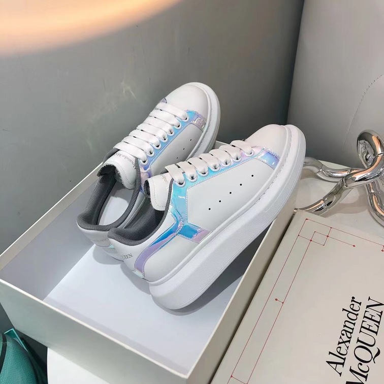 Mcqueen Stripe Hologram Sneakers