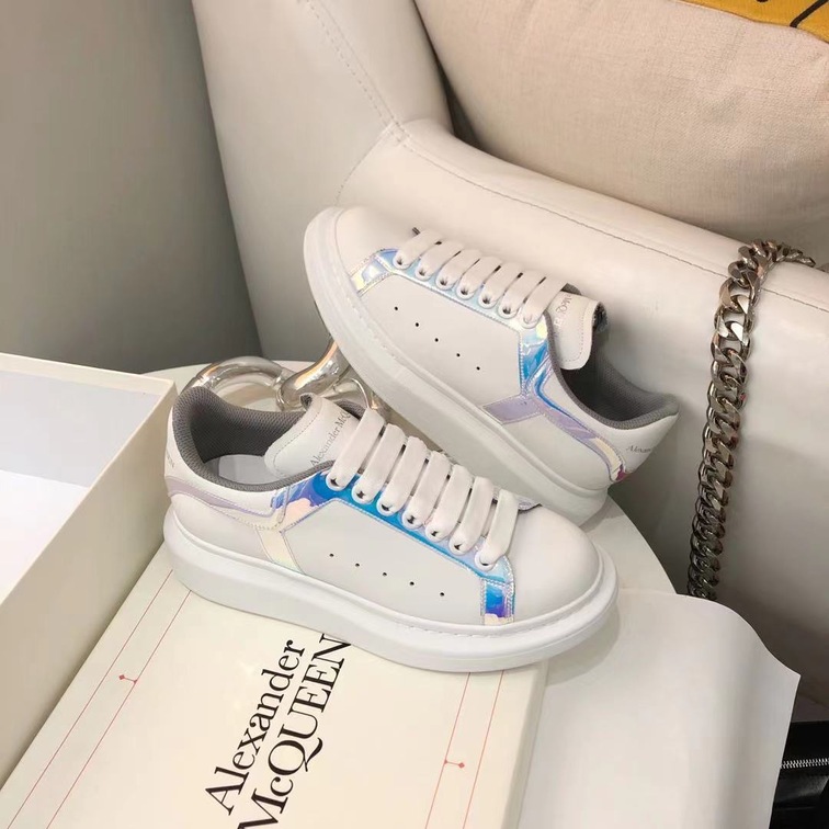 Mcqueen Stripe Hologram Sneakers