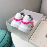 Mcqueen Stripe Pink Sneakers