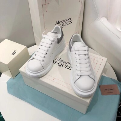 Mcqueen Velvet Gray Sneakers