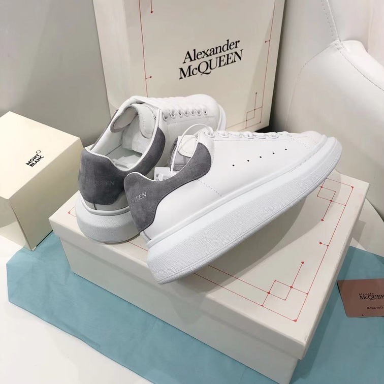 Mcqueen Velvet Gray Sneakers