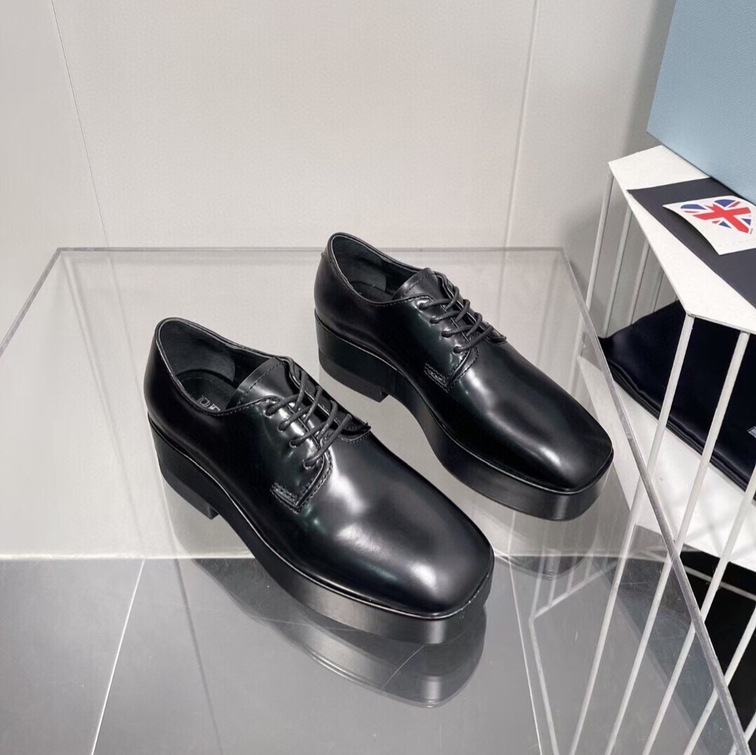 Leather Shoes Man Prada Ss2022
