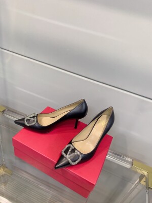 Woman Valentino Heels Black Diamond