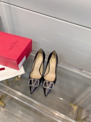 Woman Valentino Heels Black Diamond