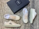 Ysl Canvas Letter Sneakers