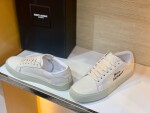 Ysl Canvas Letter Sneakers