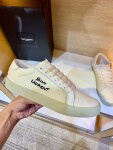 Ysl Canvas Letter Sneakers
