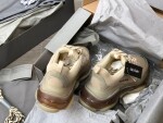Balenciage Trips Sneakers Beige Gray Ss2022