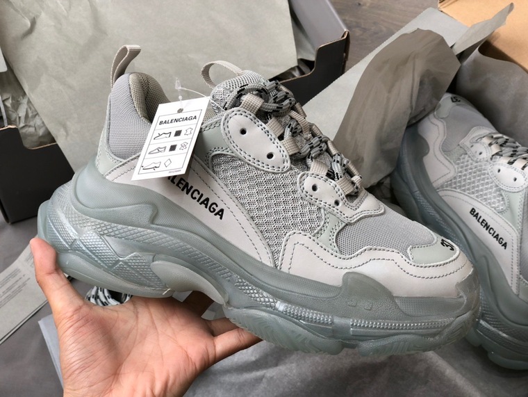 Balenciage Trips Sneakers Gray Ss2022