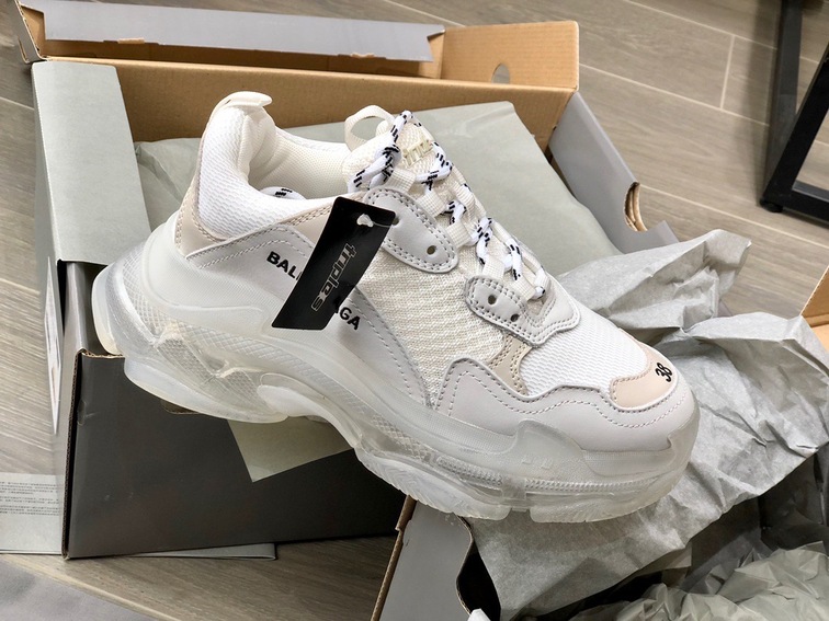 Balenciage Trips Sneakers Gray White Ss2022