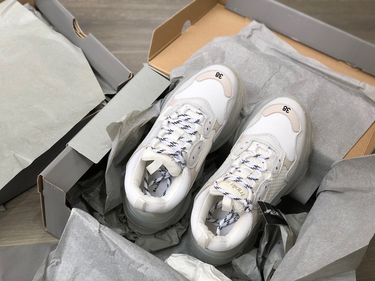 Balenciage Trips Sneakers Gray White Ss2022