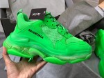 Balenciage Trips Sneakers Neon Green Ss2022