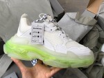 Balenciage Trips Sneakers Neon White Ss2022