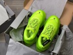 Balenciage Trips Sneakers Neon Yellow Ss2022