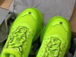 Balenciage Trips Sneakers Neon Yellow Ss2022