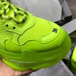 Balenciage Trips Sneakers Neon Yellow Ss2022