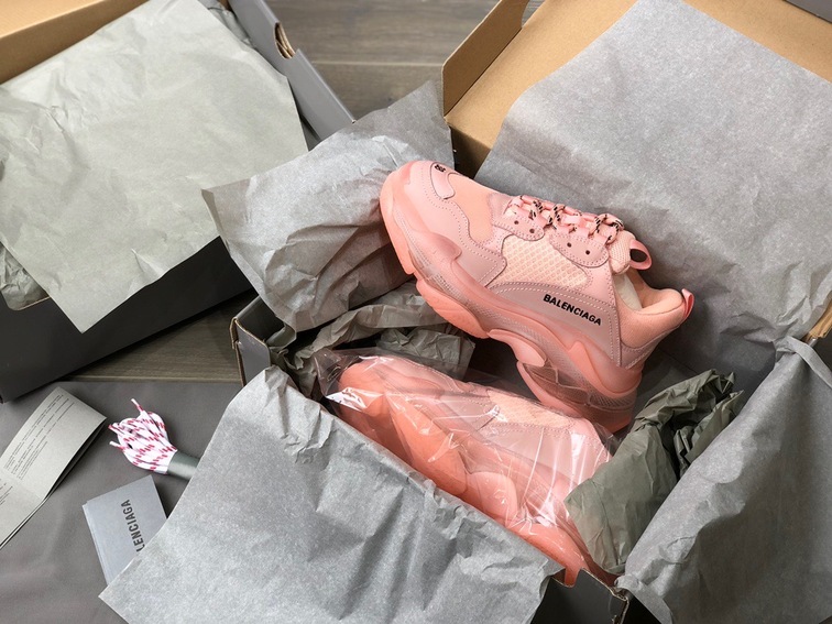 Balenciage Trips Sneakers Pink Ss2022