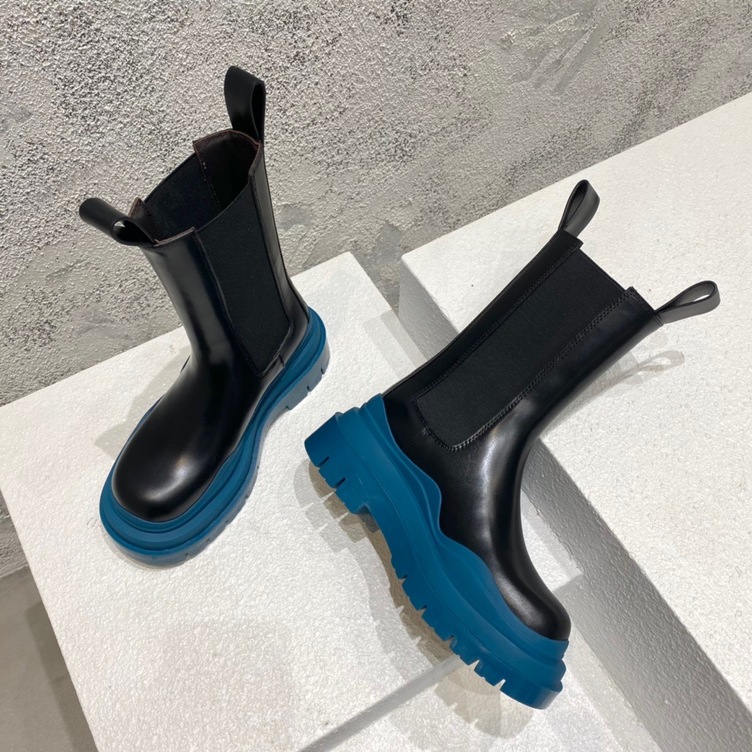 Bottega Chunky High Top Blue Ss2022