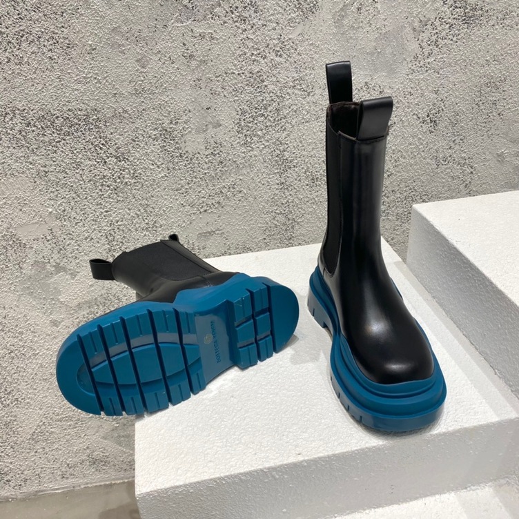 Bottega Chunky High Top Blue Ss2022