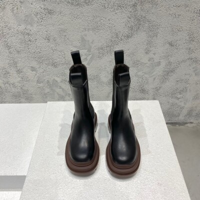 Bottega Chunky High Top Brown Ss2022