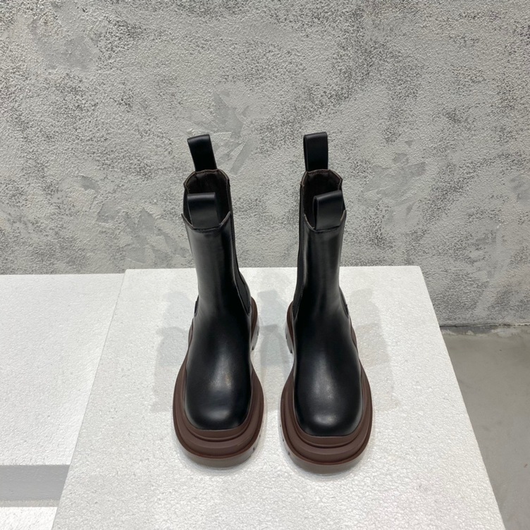 Bottega Chunky High Top Brown Ss2022